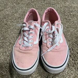 Blush bunk vans in kids size 2